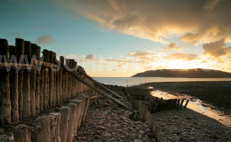 Porlock weir, sunrise