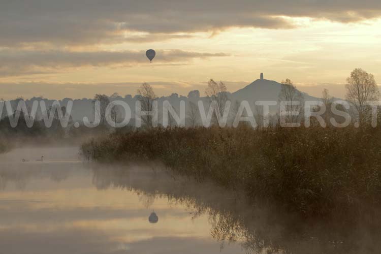 The Somerset Levels near Glastonbury