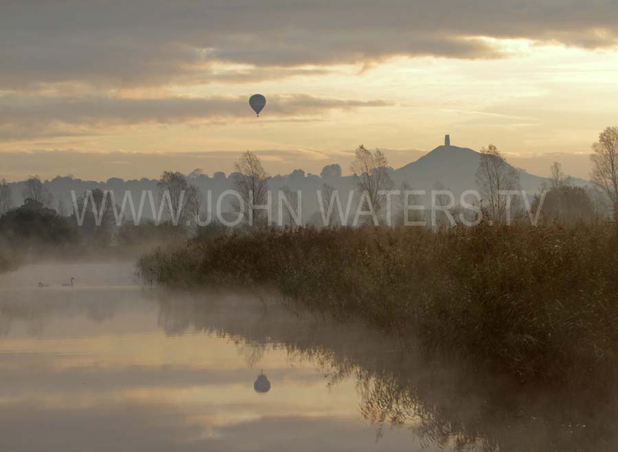 The Somerset Levels near Glastonbury
