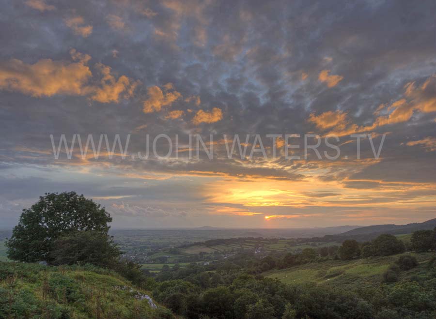 Mendip sunset